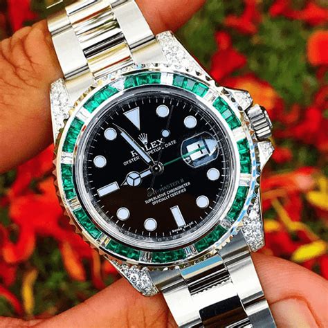 rolex gmt master ii green bezel|rolex gmt bezel insert.